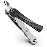 FERYES Ingrown Nail Clipper - Slant Curved Blade Nail Clipper for Thick Toenails and Ingrown Nails, Podiatrist Toenail Clippe