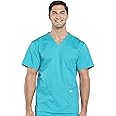 Cherokee Scrubs for Men Workwear Professionals V-Neck Four-Pocket Scrub Top WW695