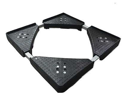 A.P. FURNITURE Fully Automatic Top Loading Washing Machine Trolley for 5.5 Kg,5.8 Kg,6 Kg,6.2 Kg,6.5 Kg, 7 Kg,7.5 Kg,LG, Whirlpool,Godrej, Samsung etc Made of Plastic