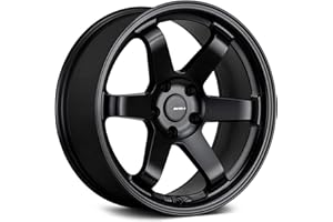 AVID1 AVID.1 AV-06 Matte Black 18x9.5 Custom Wheel – Fits 5x114 Bolt Pattern with +38 Offset – Lightweight Performance Alloy Wheel – Aggressive Street Style & Track-Ready Car Accessories