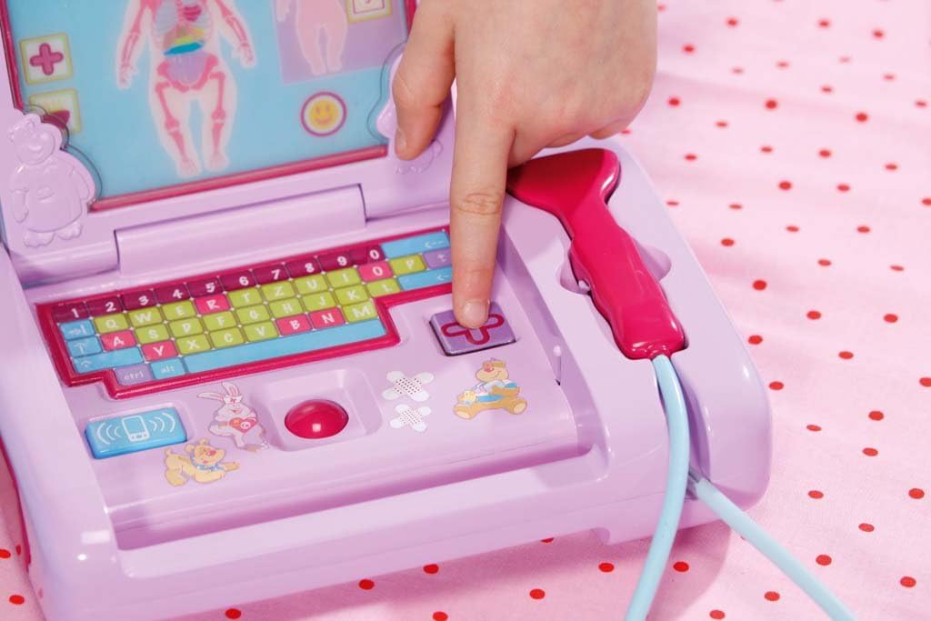 baby born interactive medical laptop