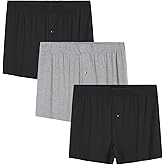 Latuza Men's Viscose Underwear Boxer Shorts Trunk Briefs 3 Pack