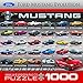 EuroGraphics Ford Mustang Evolution 50th Anniversary Puzzle (Small Box) (1000-Piece)