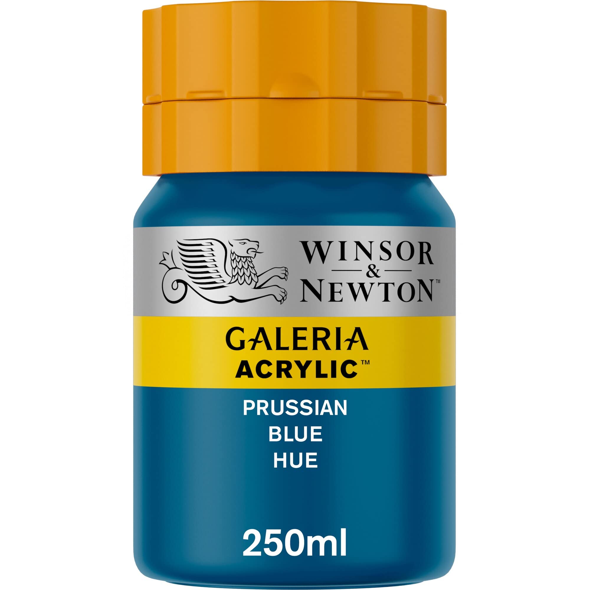 Winsor & Newton Series 1 250ml Bottle Galeria Acrylic Colour with Nozzle Cap - Prussian Blue Hue