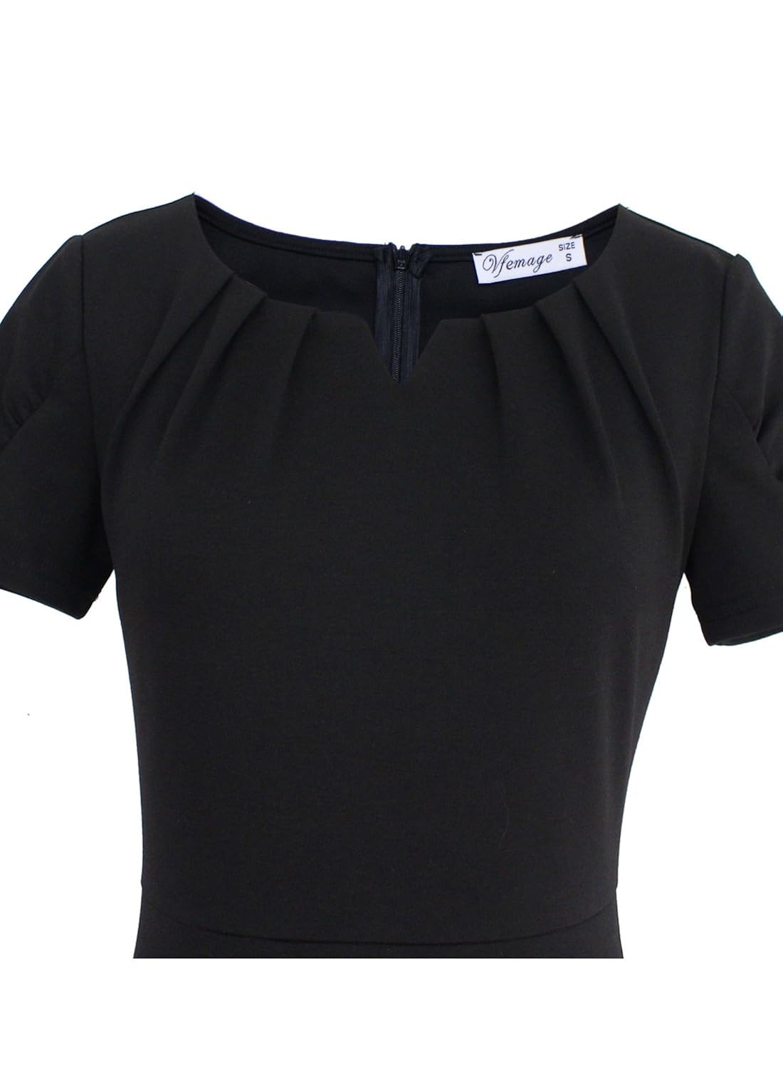 VfEmage Women's Celebrity Vintage Bowknot Party Cocktail Stretch Bodycon Dress VfEmage Women's Celebrity Vintage Bowknot Party Cocktail Stretch Bodycon Dress