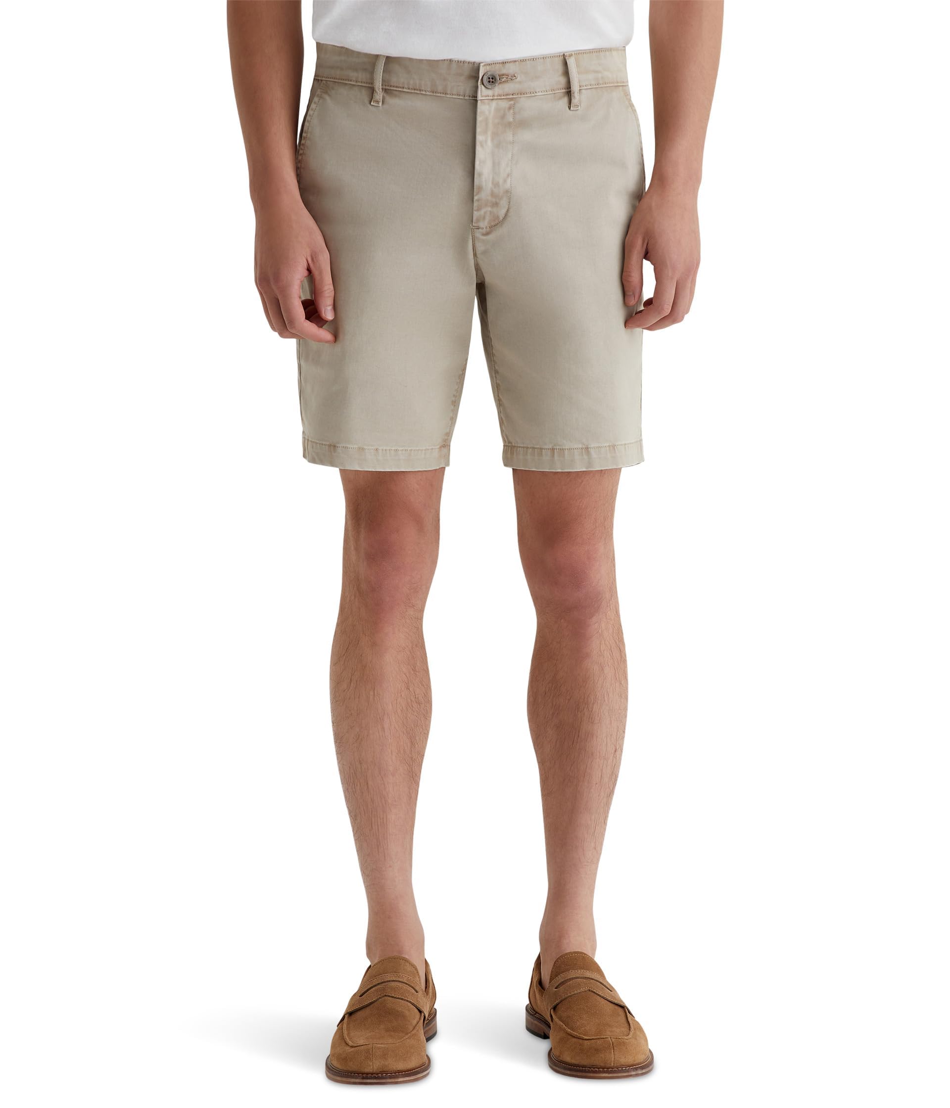Photo 1 of SZ UNKNOWN AG Adriano Goldschmied Men's Wanderer Trouser Short, Sulfur Coastal Pebble