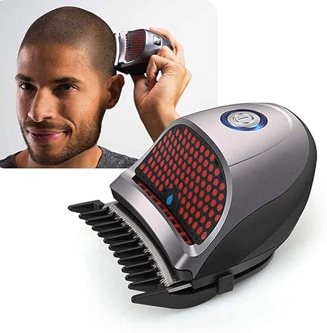 Amazon Co Jp バリカンかみそりの坊主頭のショートカットバリカン 充電式ワイヤレス取り外し可能なブレードヘッドヘアカット9櫛付きセット 子供と大人に適しています ホーム キッチン