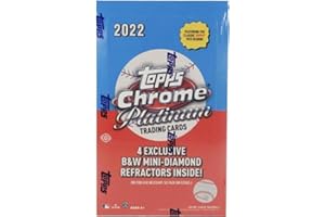 2022 Topps Chrome Platinum Anniversary Baseball Lite Box (16 Packs/4 Cards)
