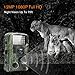 TEC.BEAN Trail Camera 12MP 1080P HD 2.4 Inch LCD Screen Full HD Game Hunting Camera with 120 Degree Wide Angle Plus 42PCS 940NM IR LEDs Night Vision Up to 75 Feet IP66 Waterproof Protected