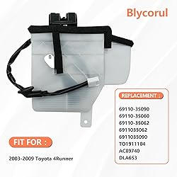Blycorul Rear Tailgate Lock Latch Actuator Assembly