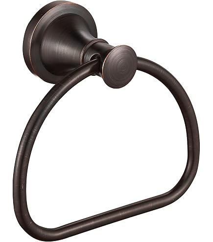 Designers Impressions 500 Series Handtuchring – Edles Bad-Accessoire In Öl-bronzierter Optik