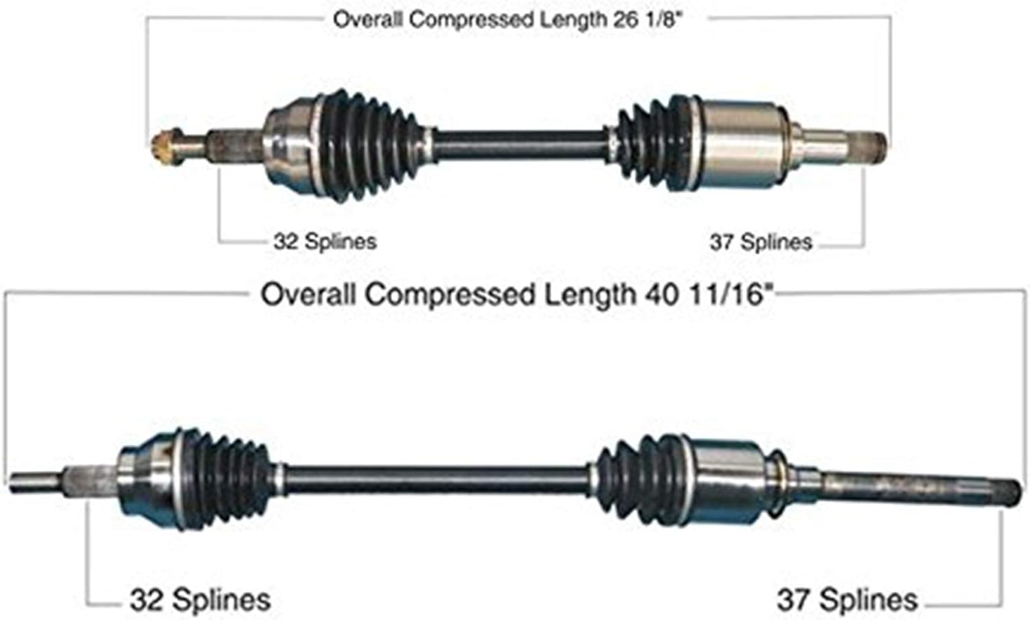 nEw Front RIGHT Passenger CV Axle Shaft Driveshaft for Mitsubishi