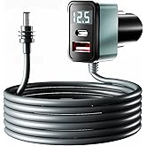 Starlink Mini Car Adapter (118.11IN/10FT), Starlink Mini DC Power Cable Car Charger, 12V-24V Cigarette Lighter Adapter with D