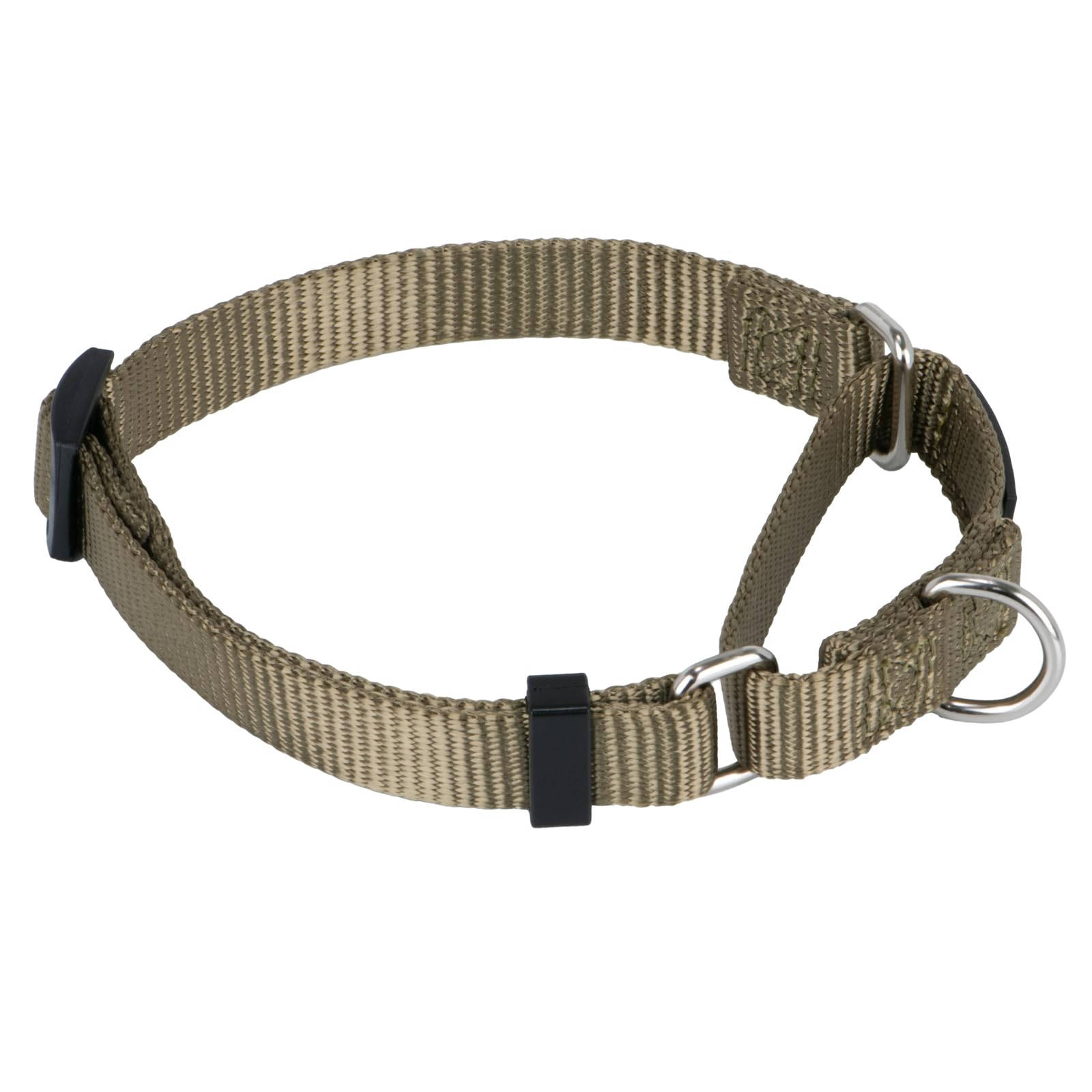 Hyhug Heavy Duty Nylon Anti - Escape Martingale Dog Collar for Large Medium Small Boy and Girl Dogs - Walking Training Daily Use. (Small, Military Green) — image 1