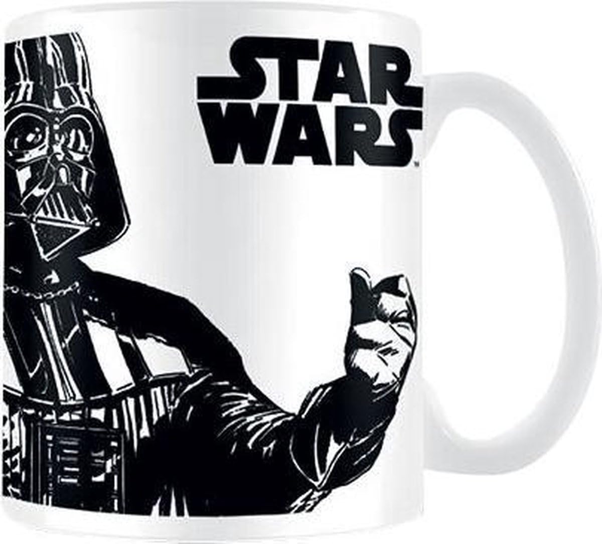 Star Wars Pyramid International "(The Power of Coffee) "Official Boxed Ceramic Coffee/Tea Mug, 11 oz, Multi-Colour, 315 ml