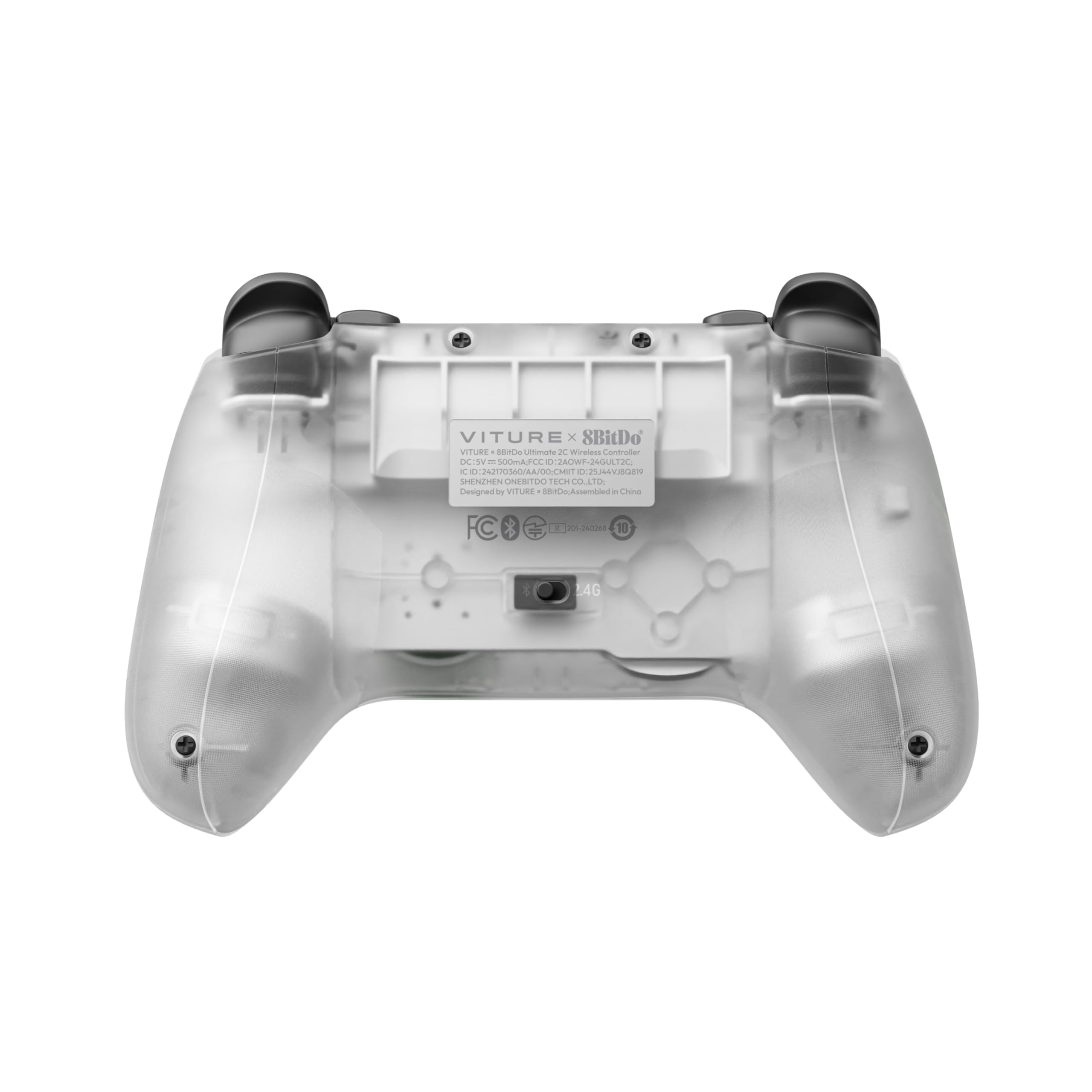 VITURE × 8BitDo Ultimate 2C 3-Mode Wireless Gaming Controller for Neckband, Android & Windows | Xbox Layout | Hall Effect Joysticks | Linear Triggers | L4/R4 Mapping | Wired, Bluetooth & 2.4G