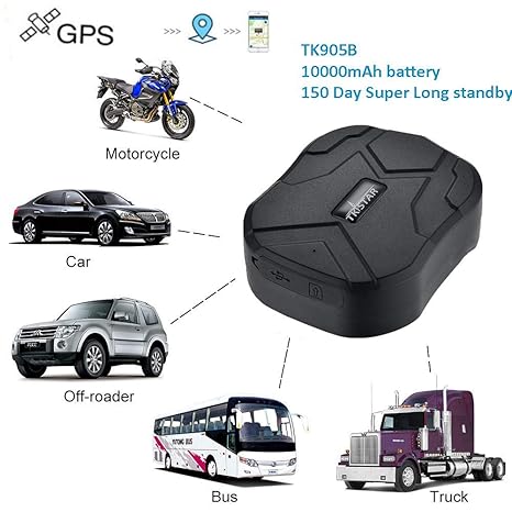 Hangang GPS Tracker TK905B Localizador GPS Coche 150 Días de ...