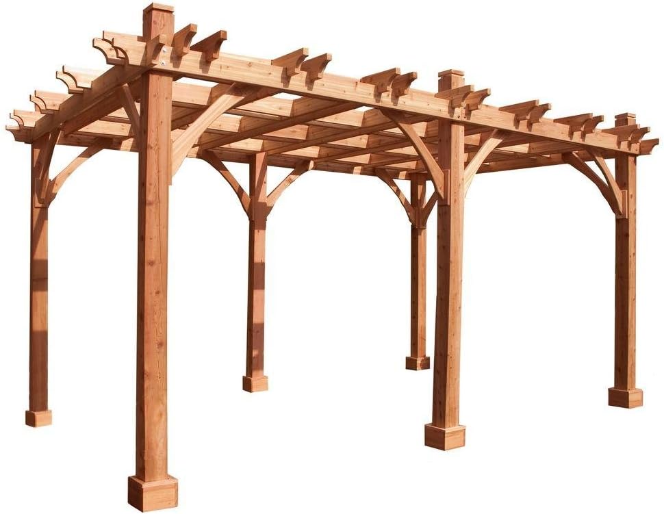 Outdoor Living Today Breeze Pergola Size: 16' W x 12' D