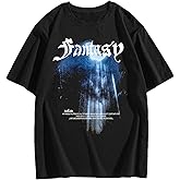 SOLY HUX Men's Letter Graphic T Shirt Short Sleeve Round Neck Tee Summer Shirt Streetwear Tops