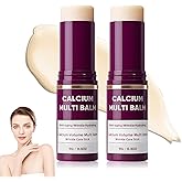 2PCS Calcium Multi Balm,Calcium Volume Multi Balm, Korean Collagen Moisturing Stick, Wrinkle-Reducing Cream,Plumps Reduces Fine Lines, Hydrating Suitable for Eyes, Neck, Face