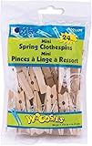 Mini Spring Clothespins 1 3/4"-24/Pkg