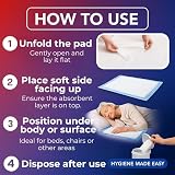 EASY CARE SOLUTIONS Disposable Bed Pads 60x60 cm 2 x 25 Packs view 5