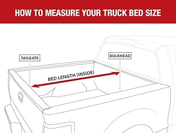 Maxmate Soft Tri Fold Truck Bed Tonneau Cover Compatible With 2019 2020 Toyota Tacoma Fleetside 5 Bed Automotive Amazon Com