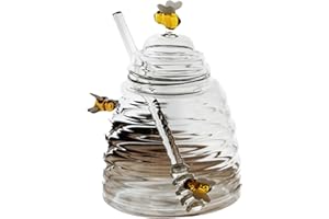 Honey Jars With Lid Honey Jar Creative Honey Container Kitchen Supplies Glass Honey Jar With Lid High