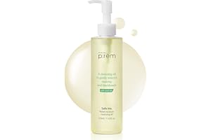 MAKEP:REM MAKEPREM Safe me. Relief Moisture Cleansing Oil 7.1 Fl Oz Naturally-Derived Ingredients PHA Formula Makeup Remover Pore Cleansing Blackhead Removal Hypoallergenic and Clinically Tested Oil Cleanser