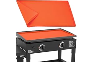 HEYYUMI 28" Griddle Mat Cover for Blackstone,Grill Mat-Heavy Duty Food Grade Silicone Mat - All Season Cooking Surface Protective Cover (Not fit 28XL/Pro Series)