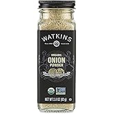 Watkins Gourmet Organic Spice Jar, Onion Powder, 2.8 Oz