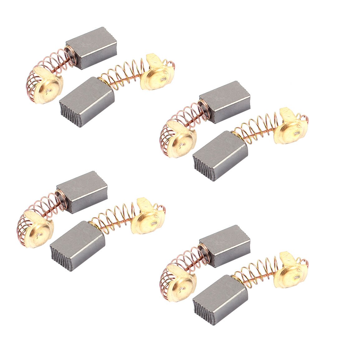 Sourcingmap 8 Pcs Carbon Electric Motor Brushes 16mm x 11mm x 7mm for Drill