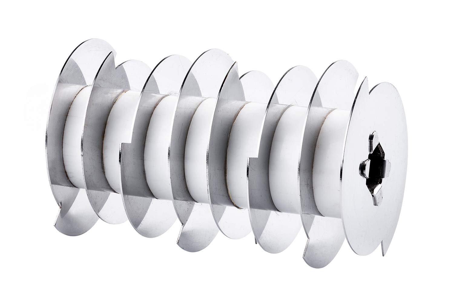 GLORIA Dethatching Roller | Accessories for MultiBrush | Maintain Lawn, Dethatch Lawn | Removes Moss and Lawn Felt| with Stainless Steel Blades