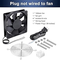 Wathai EC 120mm x 25mm Ball DIY Cooling Ventilation