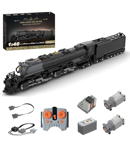 Amazon.com: XMBRICDIYY 1/40 Union-Pacific 4014 Big Boy Locomotive