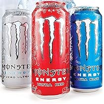 モンスターエナジーアメリカ版3ケースセット♡ Monster Energy 3 Flavor Variety Pack, 16 oz Cans, Pack of 12