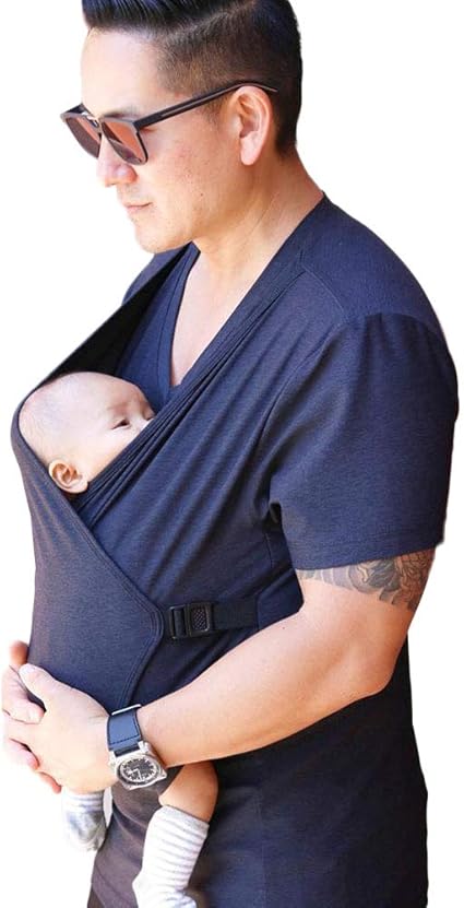 Jnsio Debardeur Kangourou Pour Papa Maman Et Bebe T Shirt Baby Echarpe De Portage Bebe V Col Couleur Uni Pere Et Mere Amazon Fr Sports Et Loisirs