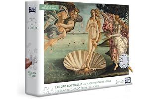 Toyster - Quebra-cabeça: Sandro Botticelli - Nascimento de Vênus - 1000 peças - Game Office