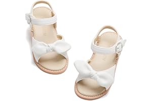 thee bron Toddler Sandals Flower Girls Party Dress Sandals Kids Summer Outdoor Shoes