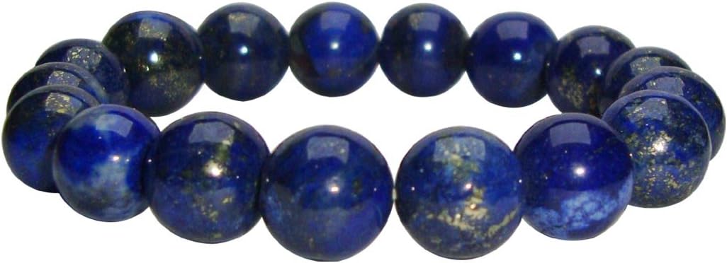 Natural Energized Original Lapis Lazuli Bead Bracelet (Pack of 1 Pc.)