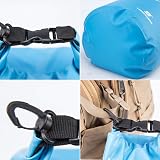 Uncle Paul Boat Dry Bag Blue 2L Waterproof Floating Dry Bag Kayak Canoe view 4