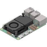Argon THRML 30mm Active Cooler for Raspberry Pi 5 - Heatsink+Fan (Black)