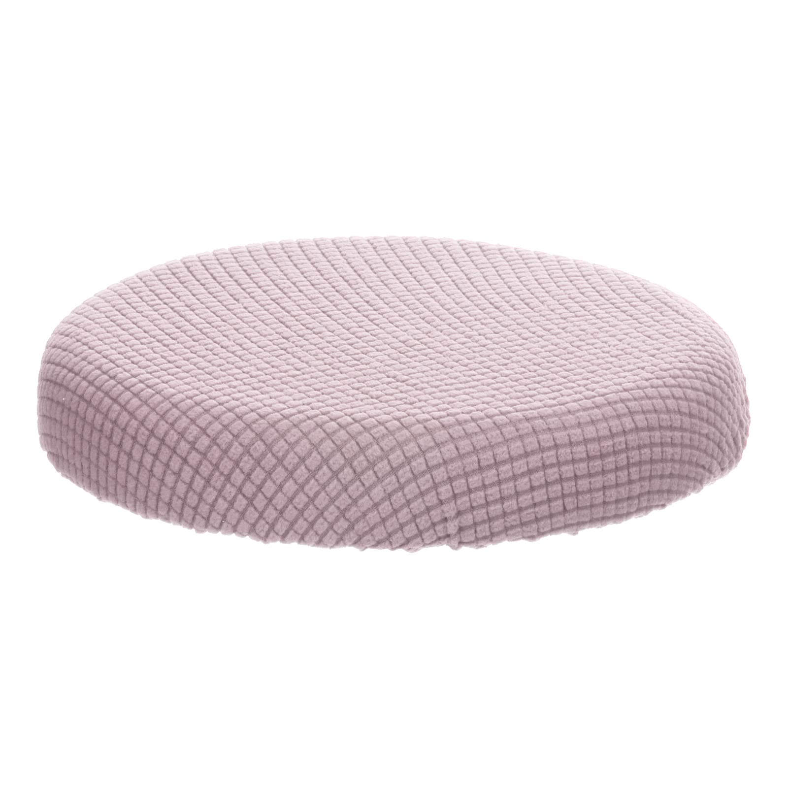 PATIKIL 11" Round Bar Stool Cover, Washable Elastic Stool Cover for Diameter 11"-13" Chair, Light Pink