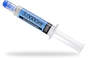 Finisolva 50% Concentration Diamond Polishing Compound Water/Oil Soluble Diamond Paste 3,000 Grit 5-6 Microns Lapping Compound for Watch Marble Glass Metal Rock Jewelry Resin Scratch Remover Repair