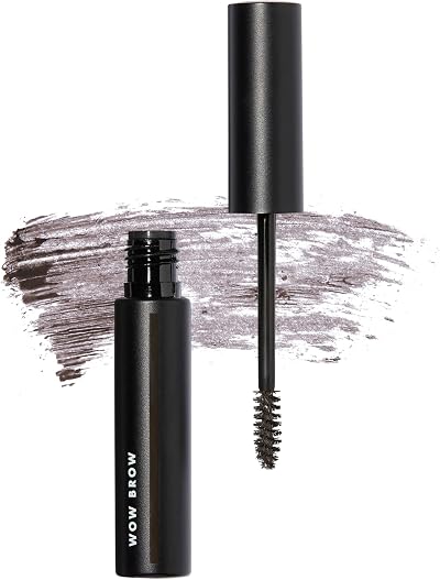 e.l.f. Wow Brow Gel Volumizing Wax-Gel Hybrid Deep Brown 3.5g
