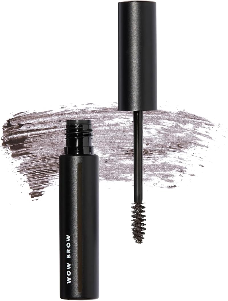 e.l.f. Wow Brow Gel Volumizing Wax-Gel Hybrid Deep Brown 3.5g