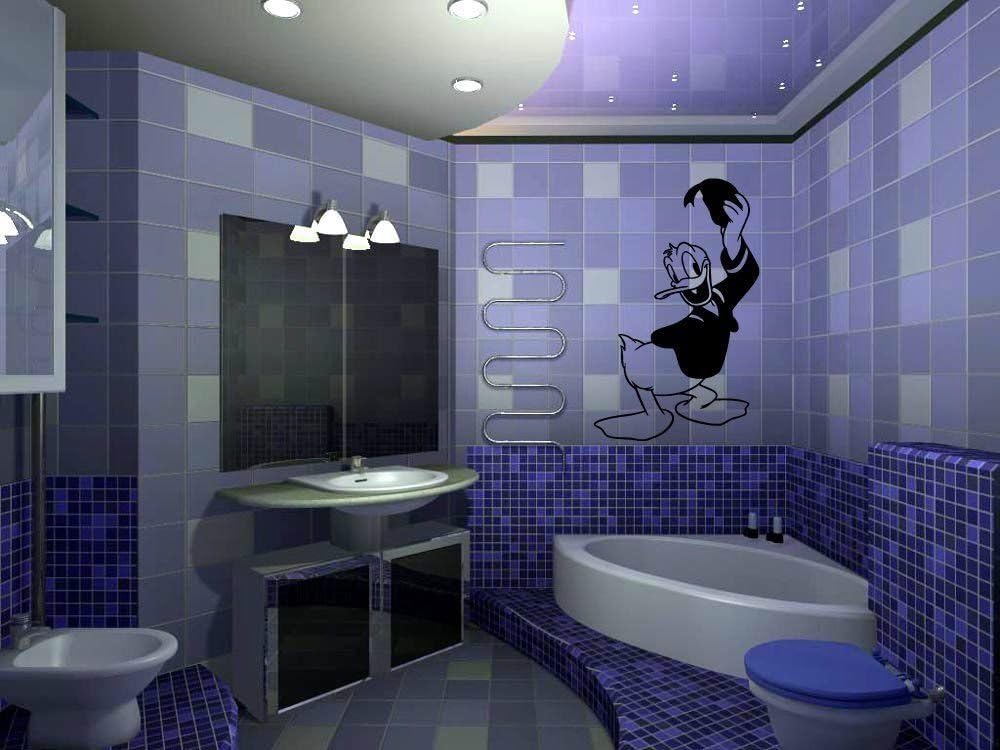 Donald Duck Bathroom Nursery Room Decor Wall Art Sticker