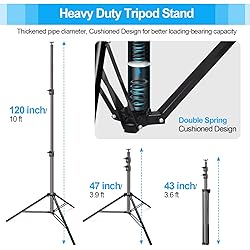 EMART Heavy Duty Backdrop Stand 10 x 12ft Photo