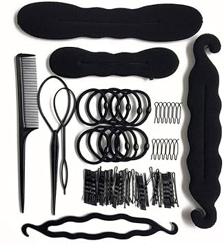 Amazon Com Hair Styling Accessories Maker Ponytail Holder Ties