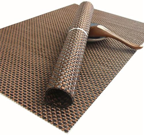 ZHUODIAN 6Pcs / Pvc Dinette Table Mat Table Top Bowl Mat Napkin Table Tray Pad Pad Mattress Children Table Set , B , 45 X 30 Cm